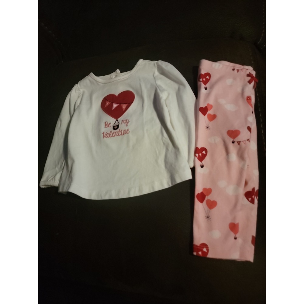 Gymboree‎ valentine's day be my valentine heart balloon outfit 6 12 months